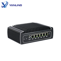 Ordenador Industrial sin ventilador pfsense core i7 8550U, 1,8G, con 6 Intel LAN
