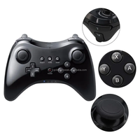 Controlador inalámbrico BT con motor de vibración para Nintendo Wii Pro Cable USB Joystick clásico Gamepad Manette Mando
