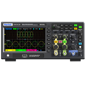 Osciloscopio Digital USB de 2 Canales Hantek de 200MHz, 2.5GSa/s, 800x480, 2GSa/s, 80K de Profundidad, Generador de Forma de Onda de 1 Canal, DSO2C20, Pantalla de 7 Pulgadas - Product Image 1