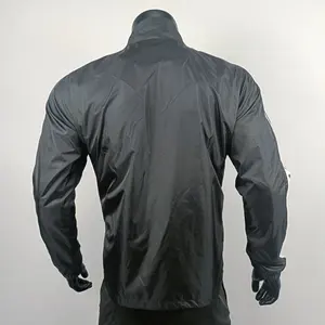 OEM personalizado chaqueta cortavientos chaqueta impermeable para hombre