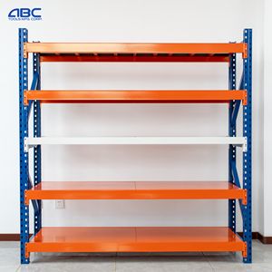 ABCTOOLS Durable Storage Rack Shelves for Garage Warehouse Steel Shelf Display Storage <strong>Shelving</strong> Free Standing Shelves - Product Image 2