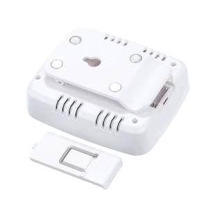 Nieuwe RF draadloze binnen- en buitentemperatuurmeter met touchscreen, digitale vochtigheidsmeter, sensor, huishoudelijke thermometer, vochtigheidsmeter - Product Image 5