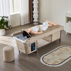 Bestseller: Elektrisches <span class=keywords><strong>Massage</strong></span>-Shampoo- und Fußmassagebett, Spezielles <span class=keywords><strong>Spa</strong></span>-Hydrotherapiebett für Friseursalons, Kopf-<span class=keywords><strong>Spa</strong></span>-Bett - Product Image 2