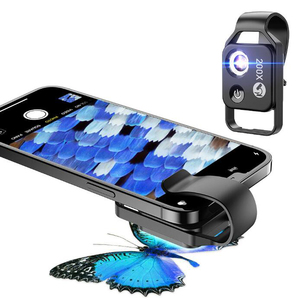 Microscope universel avec zoom optique 200X, objectif LED, loupe, caméra à clip LED, diplôme, Pâques, Nouvel An chinois, Thanksgiving - Product Image 5