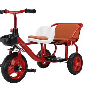 Tricycle double pour <span class=keywords><strong>b</strong></span>é<span class=keywords><strong>b</strong></span>és, <span class=keywords><strong>16</strong></span> <span class=keywords><strong>pouces</strong></span>, 3 roues, prix bas, fabriqué en usine, pour enfants, deux <span class=keywords><strong>b</strong></span>é<span class=keywords><strong>b</strong></span>és - Product Image 5