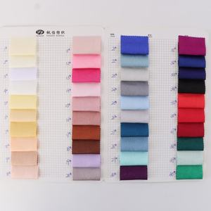 고품질 200gsm 브러시드 폴리-스판덱스 스트레치 벨벳 원단 우수한 구름 같은 마이크로 벨벳 의류 평직 트윌 직조 정장 - Product Image 6