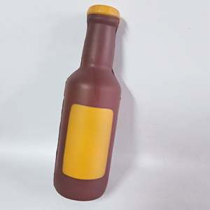 Pelotas Antiestrés Personalizadas con Logotipo, en Forma de Botella de Cerveza, Material PU, Espuma - Product Image 4