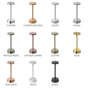 Lampe de table LED sans fil avec télécommande, rechargeable, design moderne, taille moyenne - Product Image 6