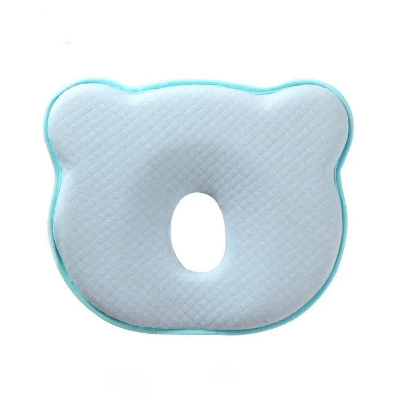 Almohada suave Bayby de algodón de espuma viscoelástica transpirable de alta calidad almohada para dormir bien personaliza fabricante almohada para niños de 0 a 2 años