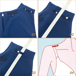 Bouton-pression écologique pour robe, vente chaude - Product Image 5