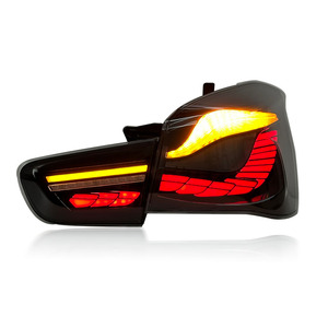 Nouveau Style SJC Auto, Ventes Flash, Feu Arrière <span class=keywords><strong>OLED</strong></span> pour BMW Série 1 F20 F21 Style GTS, Ensemble de Lampes Arrière Design Rouge Fumé - Product Image 4