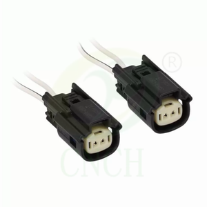 2 cables 33471-0201 Arnés de altavoz frontal Pigtail # SHHD01B para Harley Davidson - Product Image 1