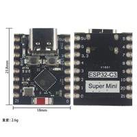 Nouvelle carte de développement ESP32-C3 SuperMini, module Wi-Fi, composants électroniques à bon prix