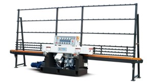 Machine à chanfreiner le verre Eworld à 4 moteurs et engrenages, 0,7-7 m/min, épaisseur 3-25 mm, 9850 W, 380 V/220 V, utilisation facile, angle d'arrivée 45° - Product Image 2