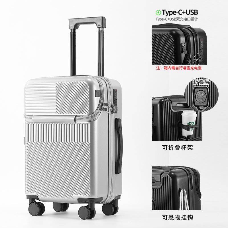 Silver-usb cup holder