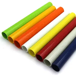 Professional Manufacturer Fiberglass Round FRP Tubes for Handrail