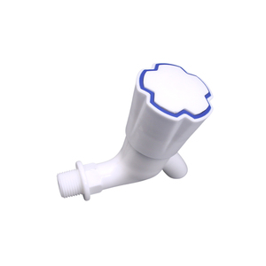 Robinet de lavabo domestique en plastique de 1/2 pouce, style moderne, poignée en forme de diamant, fourni par l'usine Yunsu - Product Image 1