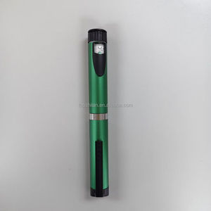 Multiple Colors 60 Unit Metal Injection <b>Pen</b> Reusable Adjustable Fit 3ml Cartridge Variable Dosage Dial <b>Refillable</b> <b>Pen</b> Injector - Product Image 4