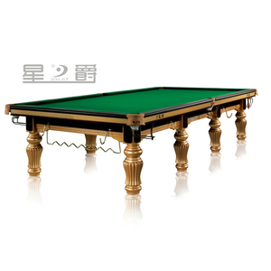 Table <span class=keywords><strong>de</strong></span> <span class=keywords><strong>billard</strong></span> professionnelle <span class=keywords><strong>de</strong></span> 12 pieds pour tournoi avec tissu Hainsworth, coussinets en acier, poches en cuir véritable et billes <span class=keywords><strong>de</strong></span> qualité - Product Image 3