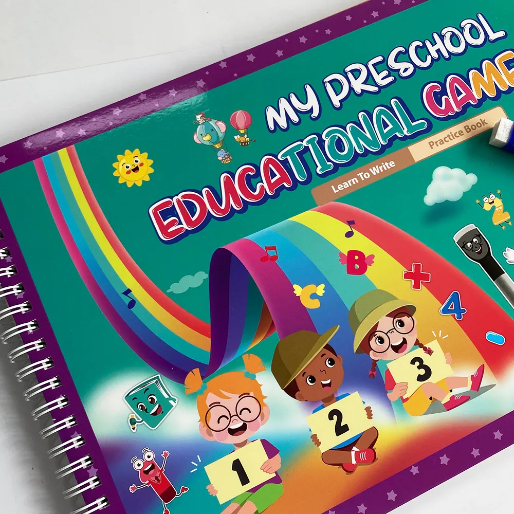 Mis Libros Personalizados para niños en edad preescolar, libros de educación temprana para niños de 0 a 3 años, juguetes para bebés con bolígrafo, libro ocupado