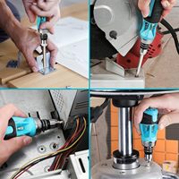 Juego de Destornilladores Industriales Multi-bit 12 en 1, con Puntas Phillips, Planas, Torx y Hexagonales, para Uso en Talleres de Bricolaje