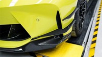 Canards de pare-chocs en fibre de carbone sèche de haute qualité, finition carbone noir poli pour BMW M3/M4/G80/G82 - Livraison rapide, prix de gros