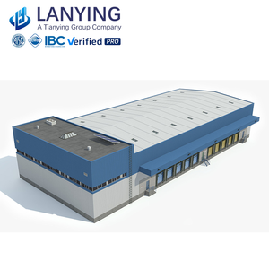 Construção Pré-fabricada Materiais Metálicos Industriais Galpão Galpão Oficina Planta Construção Estrutura Aço - Product Image 4