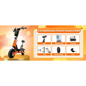 Monopattino Elettrico DOF 60V 27AH per Adulti, 5600W Doppio Motore, per Pendolari con Autonomia di 60km - Product Image 4