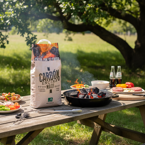 Carbón de roble de madera dura de alta calidad 100% carbón de roble de encina natural con largo tiempo de combustión para barbacoa - Product Image 3