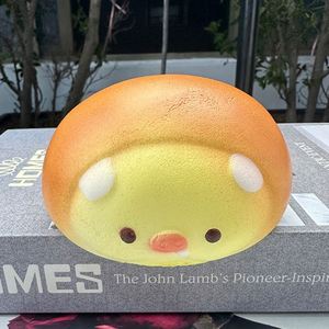 Giant Fluid Cheese <b>Ball</b> Squishy Jumbo Slow Rising Simulation Bread <b>Squeeze</b> Viral Tiktok Stress Relief Vent Decompression Toy - Product Image 5