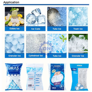 Machine d'emballage de sacs de glace à décharge vibratoire à bas prix pour sacs de glace de 1 kg, 2 kg, 3 kg - Product Image 5