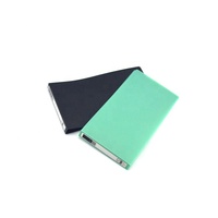 Carpeta de archivos con clip fuerte A5/A6 con logotipo personalizado, carpeta Portapapeles de material PP para oficina o escuela, organizador del hogar