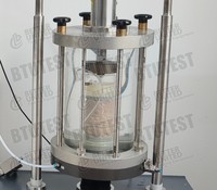 Prueba triaxial automática de suelo estándar ASTM, aparato de prueba triaxial, prueba triaxial de suelo