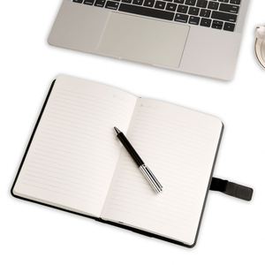 Carnet à anneaux A5 IStapromo, couverture rigide en cuir PU, planificateur remplaçable avec pochette, journal rechargeable pour affaires - Product Image 5
