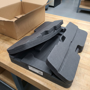 Custom High Density EVA Foam Insert for 10ml Vials Shockproof <b>Packaging</b> for Anti Aging Serum Transport - Product Image 3