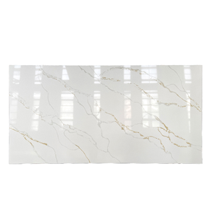 Produttore diretta lastra di marmo artificiale <span class=keywords><strong>Calacatta</strong></span> pietra di quarzo Custom CE moderna decorazione <span class=keywords><strong>cucina</strong></span> oro bianco piani <span class=keywords><strong>cucina</strong></span> - Product Image 6