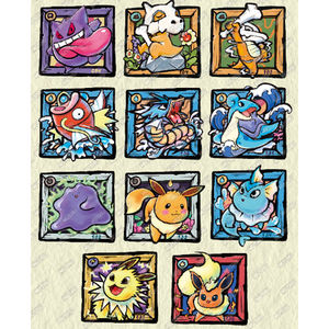 KY Pokemoned artiste deuxième création aimants <span class=keywords><strong>de</strong></span> réfrigérateur peints à la main dessin animé Transparent acrylique diamant évolution <span class=keywords><strong>jeux</strong></span> <span class=keywords><strong>de</strong></span> <span class=keywords><strong>société</strong></span> - Product Image 6