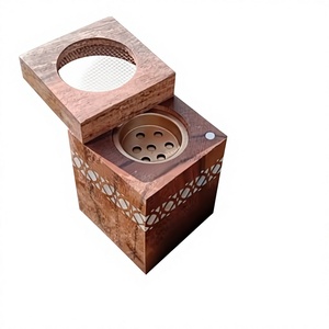 Modern Luxury Mother of Pearl Bakhoor Incense Burner Handcrafted Arabic Design Religious Sandalwood Ramadan <b>Eid</b> <b>Gifting</b> - Product Image 1