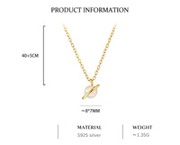 Ensemble de colliers célestes en argent S925 en gros |   Étoile, lune et éclair plaqués or 18 carats |   Pierres Facettées Faux Perles pour Femmes