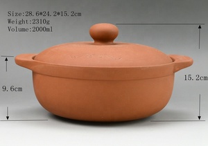 Customized logo Cheap Ceramic <strong>Clay</strong> <strong>Cooking</strong> Soup <strong>Pot</strong> with Handle and Lid - Product Image 4