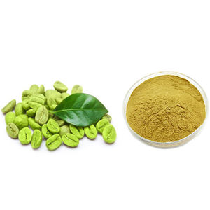 공급 하이 퀄리티 녹색 커피 콩 추출물 분말 Chlorogenic 산 50% 녹색 커피 콩 분말 - Product Image 1
