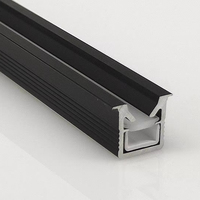 Plafonnier LED encastré pratique avec joint pivotant, dissipateur thermique, anodisé T5, blanc chaud 3500K, IRC 90