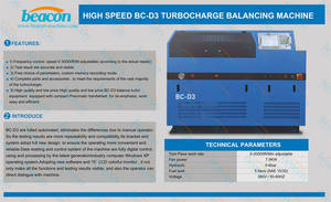 Hochgeschwindigkeits-VSR dynamische Turbo-Rotor-Aus wucht maschine BC-D3 Auto Testing Equipment Turbolader Turbolader Aus wucht maschine - Product Image 6