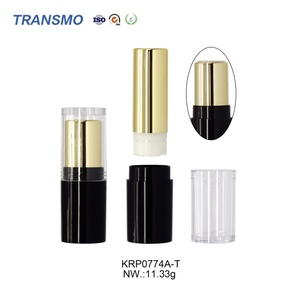 หลอดพลาสติกบรรจุภัณฑ์เครื่องสำอางราคาโรงงาน หลอดลิปสติกทรงกลมขนาดเล็ก กล่องลิปสติกขนาดเล็ก หลอดลิปสติกแบบกำหนดเอง - Product Image 1