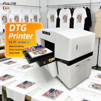 Rainbow Industrial Automatic Fast untuk Printer Garmen Digital Langsung pada Kain Kaos A2 80% Katun Flatbed 1 Tahun