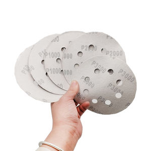 قرص صنفرة من أكسيد الألومنيوم 5 بوصة و 8 فتحات من الكرافت الألمانية 8 فتحات لتطبيقات الكشط المداري العشوائي - Product Image 4
