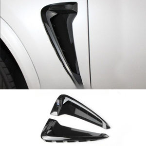 Pour BMW X5 2014-2018 : Cadre de décoration pour l'entrée d'air de pare-chocs (type 'Wind Knife') et cache de séparateur de pare-chocs, accessoires de modification automobile - Product Image 2