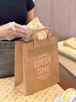 Feuilles de papier sulfurisé personnalisées imprimées quadricolore en offset, en pâte recyclée, pour l'emballage alimentaire du pain, des gâteaux, des pâtisseries et des snacks