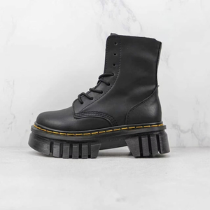 Stivali in pelle da uomo retrò di nuova tendenza scarpe da arrampicata autunnali con stivali invernali Sole alti alla caviglia - Product Image 1