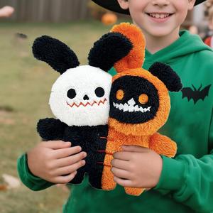 Poupée en peluche double fantôme de Noël et d'Halloween, jouet amusant pour enfants, cadeau d'anniversaire mignon de dessin animé et d'anime - Product Image 2